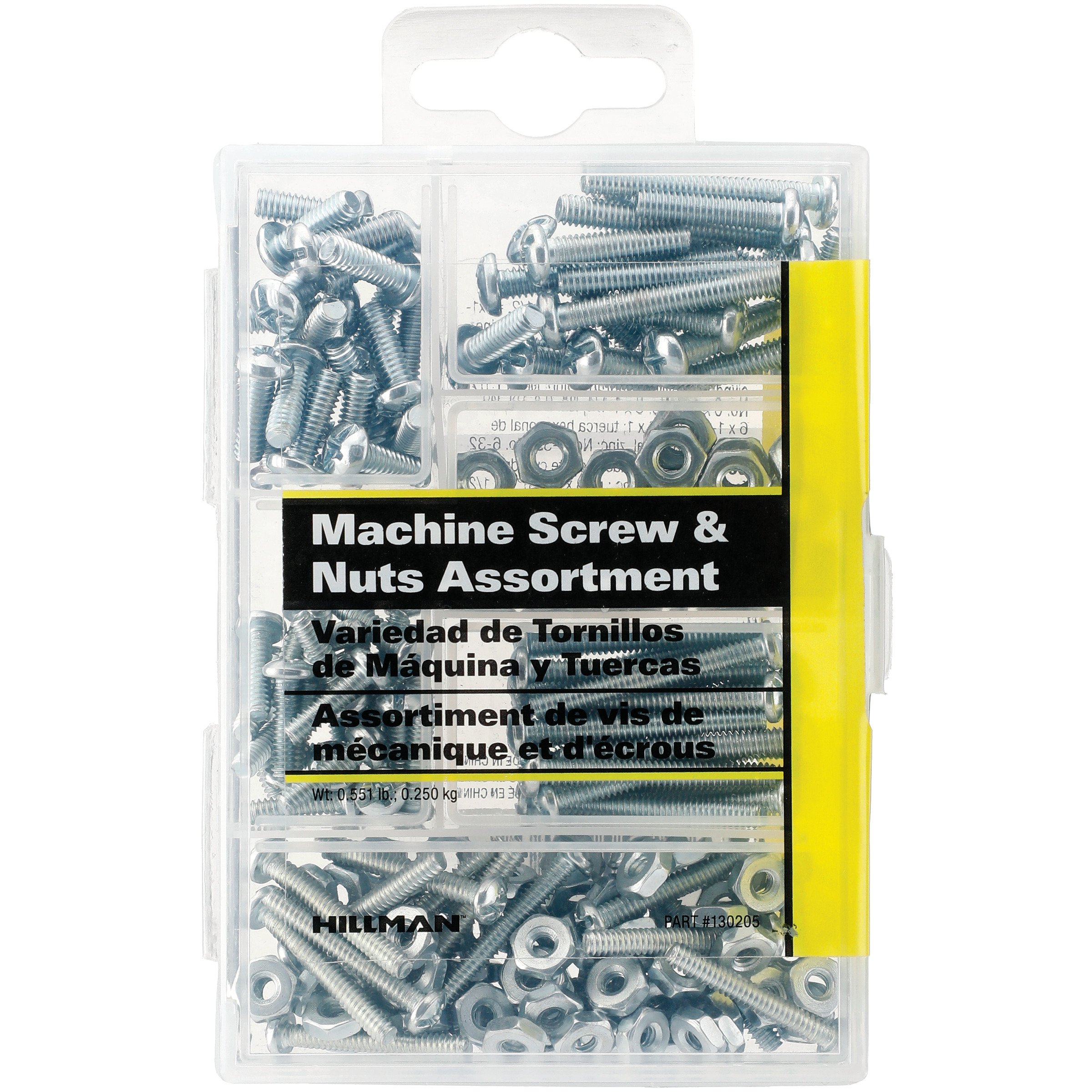 The Hillman Group 130205 Machine Screws and Nut Kit