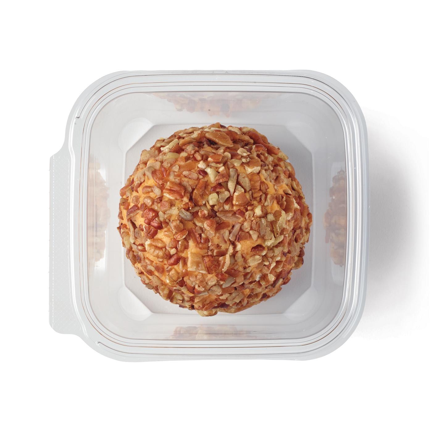 HEB Deli Cheese Ball Sharp Cheddar Pecan Shop Cheese at HEB