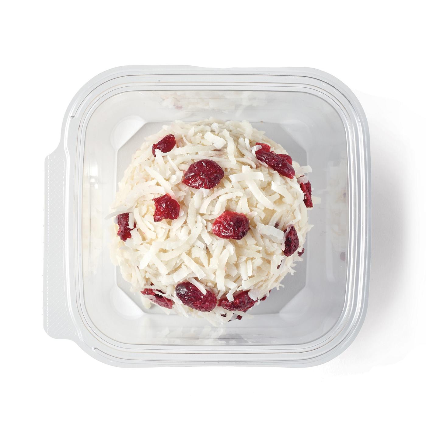 H-E-B Deli Dessert Cheese Ball – Cranberry Coconut; image 1 of 4