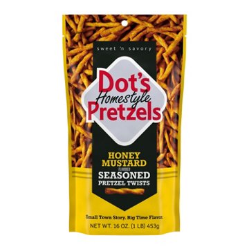 Dot's Homestyle Pretzels Honey Mustard Seasoned Pretzel Sticks