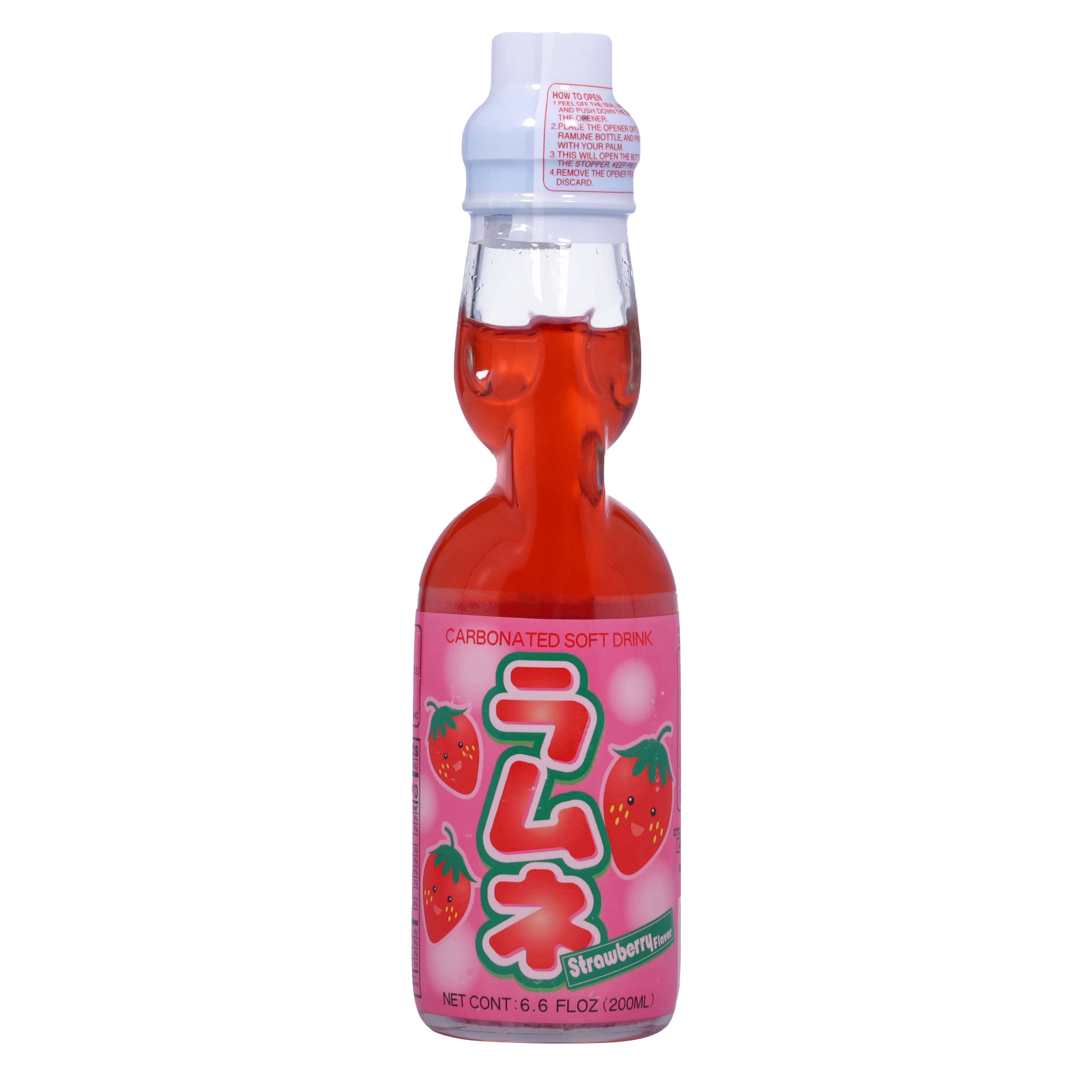 Yappari Strawberry Soda, 6.6 oz