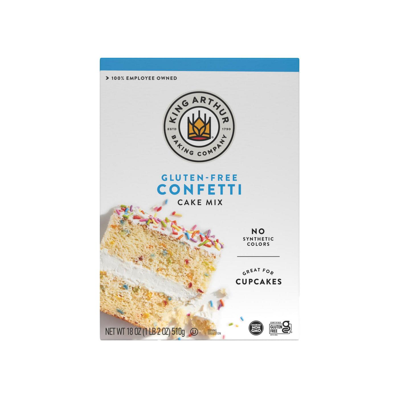 King Arthur Gluten Free Confetti Cake Mix; image 1 of 4