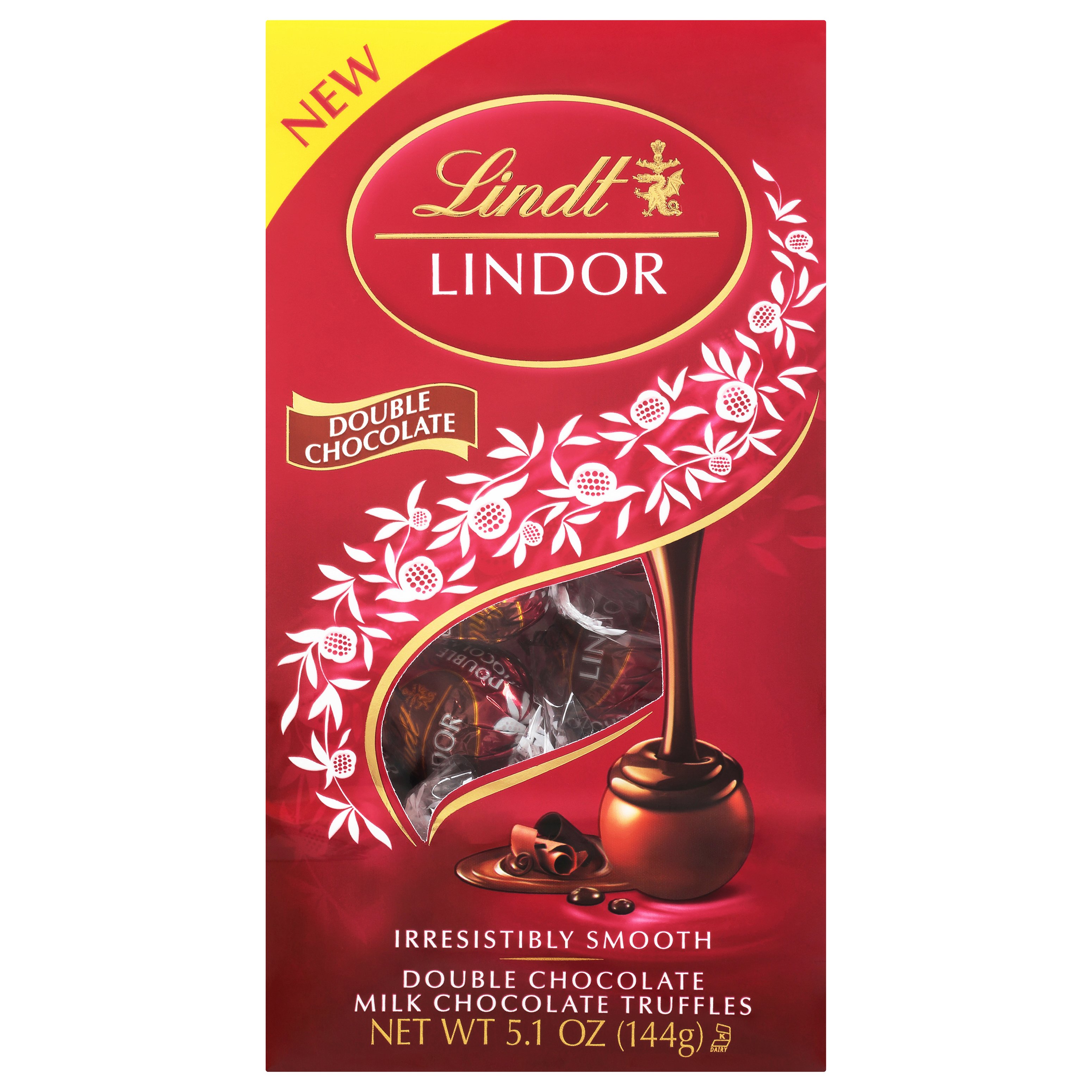 Lindt Lindor Double Chocolate Milk Chocolate Truffles Shop Candy At H E B 6264