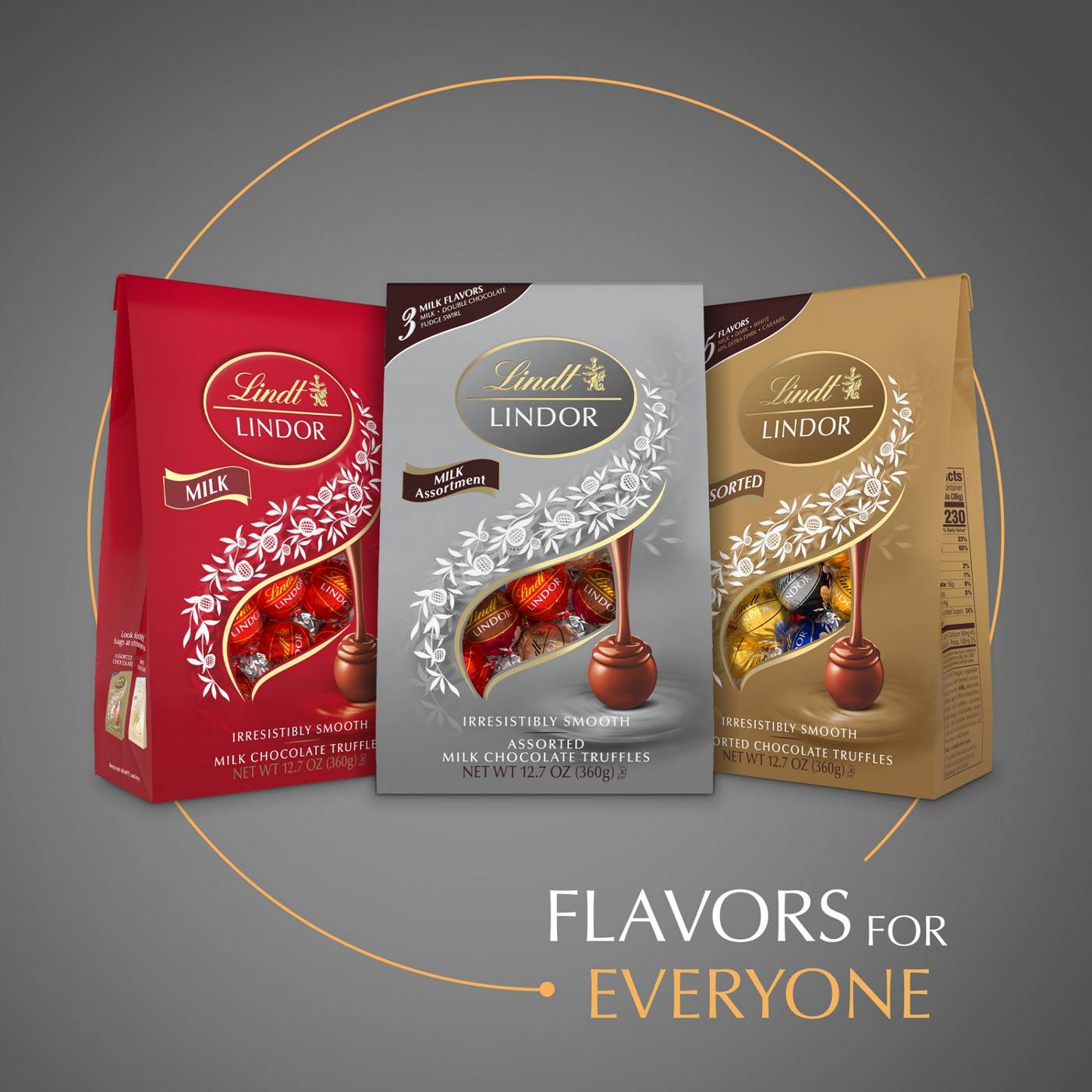 Lindt Lindor Assorted Milk Chocolate Truffles - Shop Candy at H-E-B