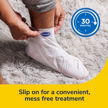 Dr. Scholl's Dry, Cracked Skin, Ultra-Hydrating Foot Mask, 1 pair