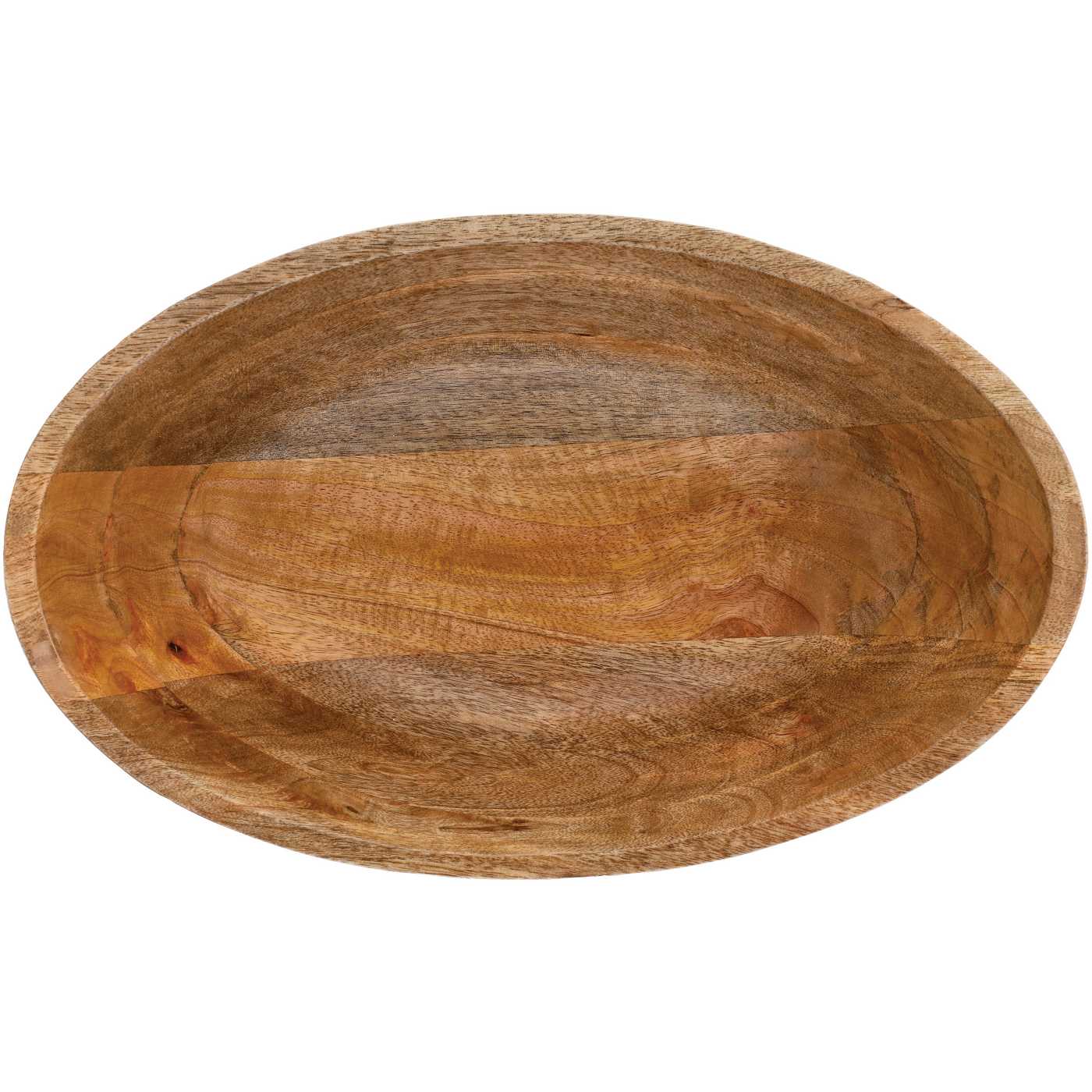 Haven + Key Oval Wooden Bowl Shop Seasonal Decor at HEB