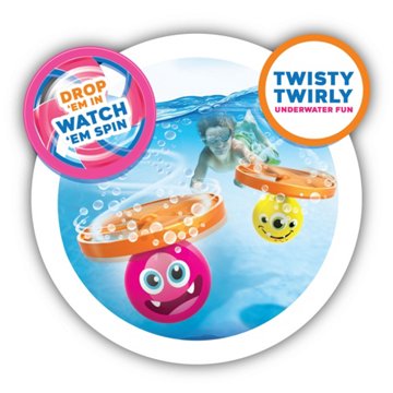 Banzai Whirl 'N Twirl Divers, 3 pc