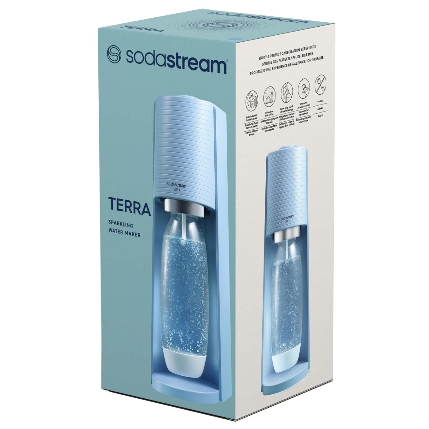 SodaStream Terra Sparkling Water Maker - Blue; image 3 of 3
