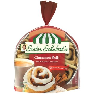 Sister Schubert's Cinnamon Rolls & Cream Cheese Icing, 17 oz