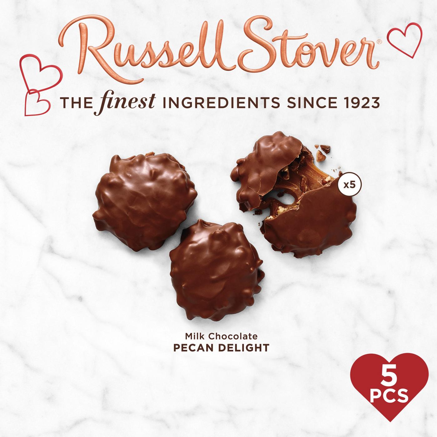 Russell Stover Pecan Delights Valentine's Heart Gift Box, 5 Pc - Shop ...