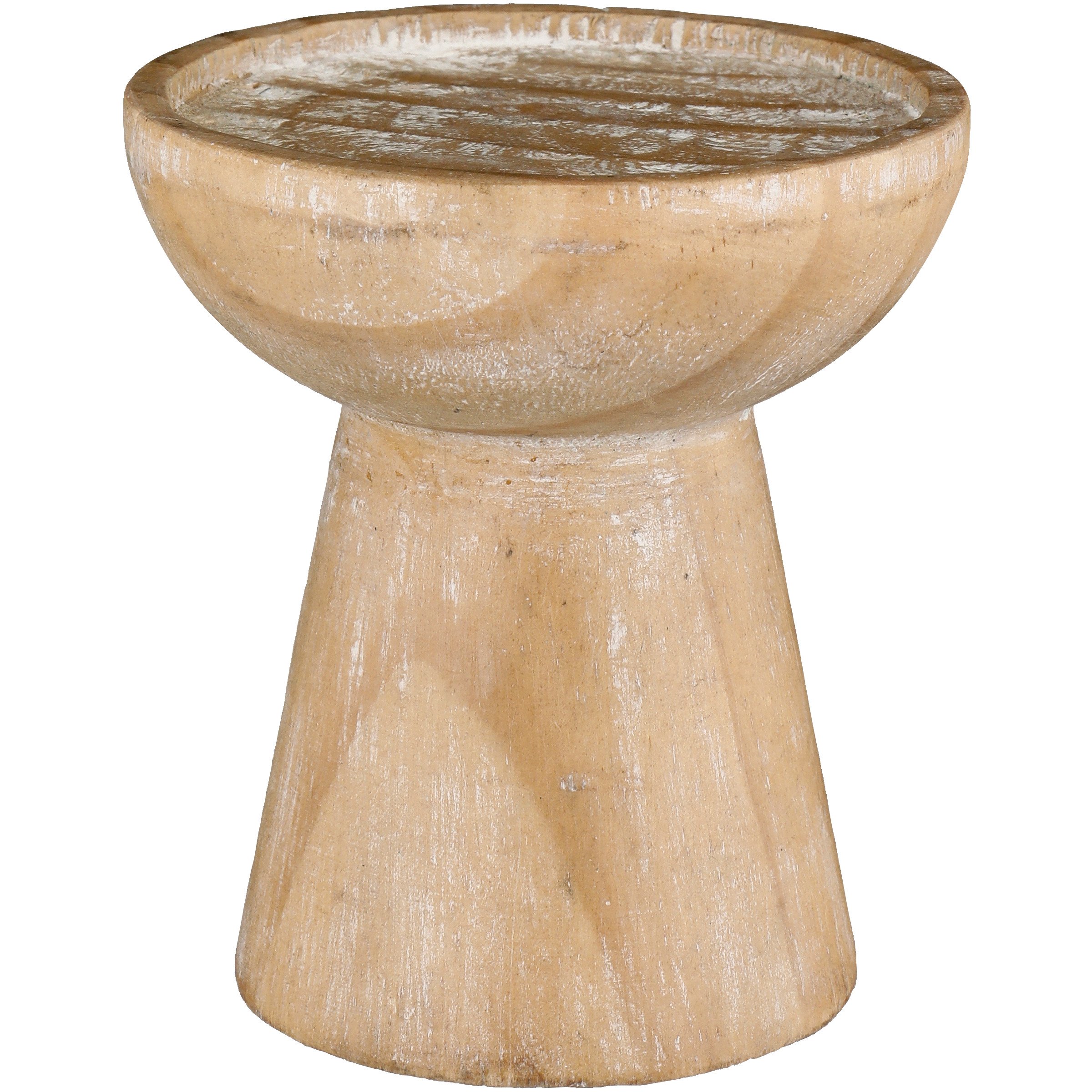 Haven + Key Wooden Candle Holder - Shop Seasonal decor at H-E-B