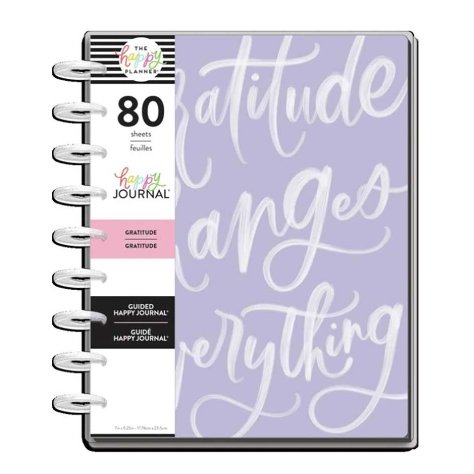 The Happy Planner Gratitude Classic Guided Spiral Journal