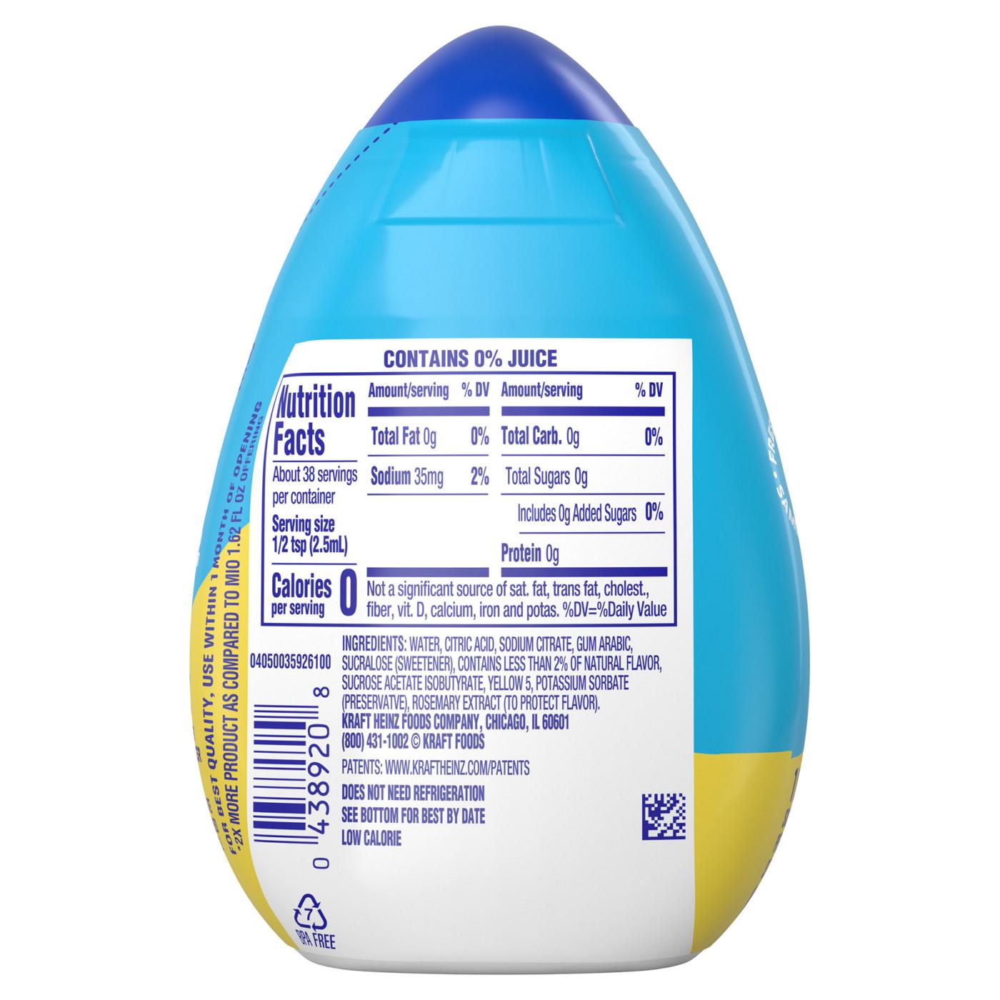 Mio Lemonade Liquid Water Enhancer; image 7 of 9