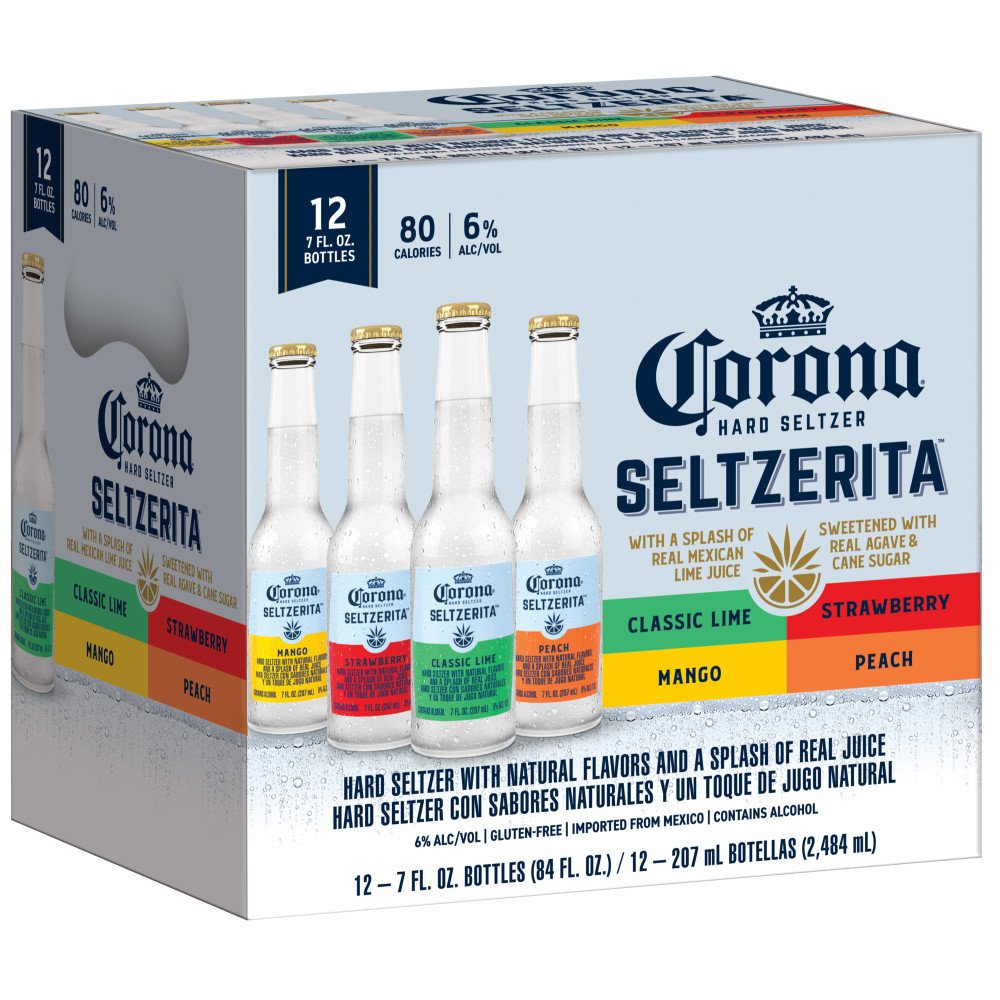 Corona Seltzerita Hard Seltzer Variety Pack 7 oz Bottles Shop Malt