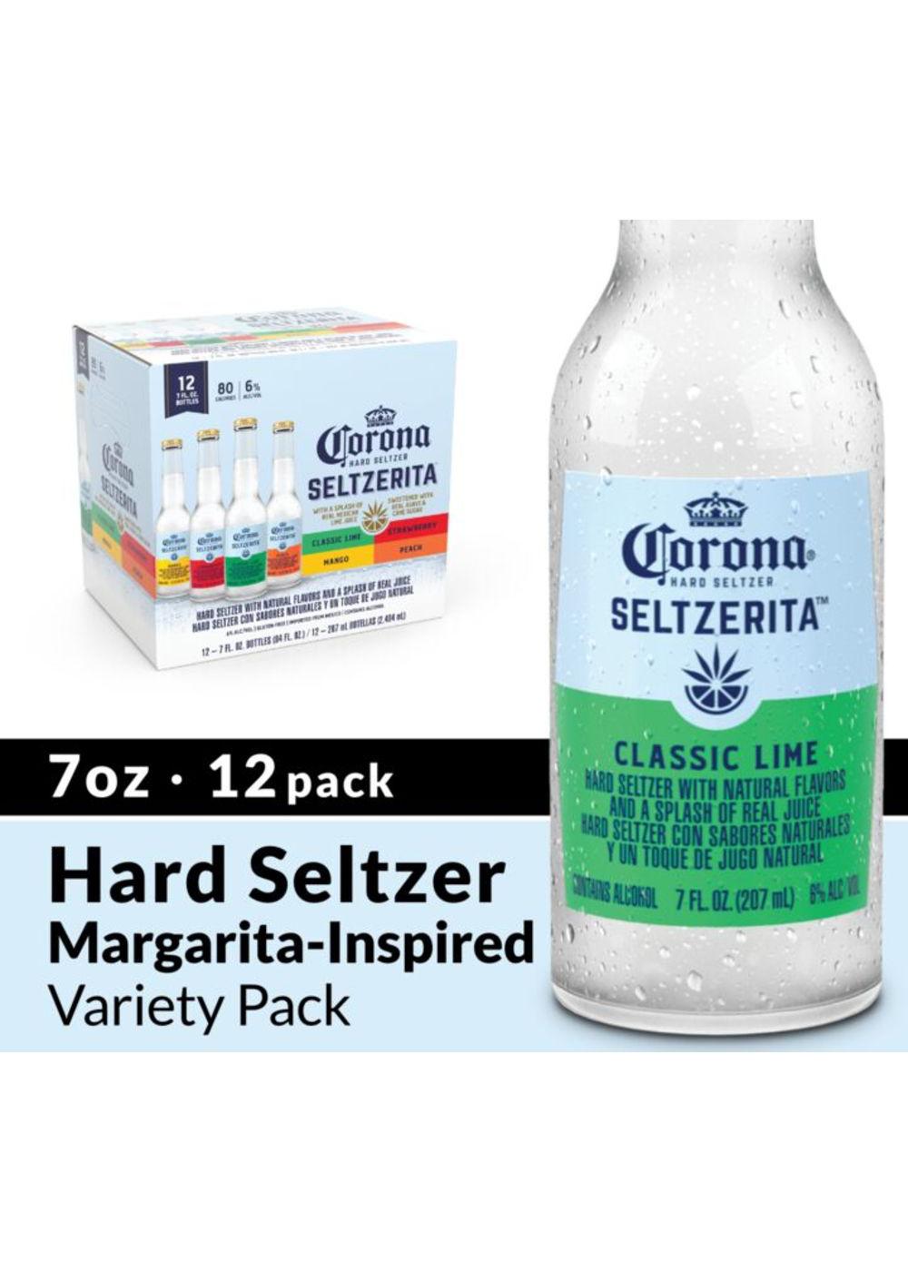 Corona Seltzerita Hard Seltzer Variety Pack 7 oz Bottles; image 2 of 3