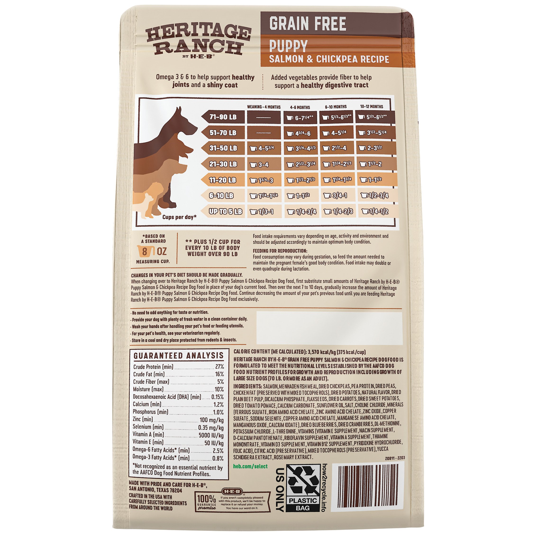 Heb heritage hotsell ranch puppy food