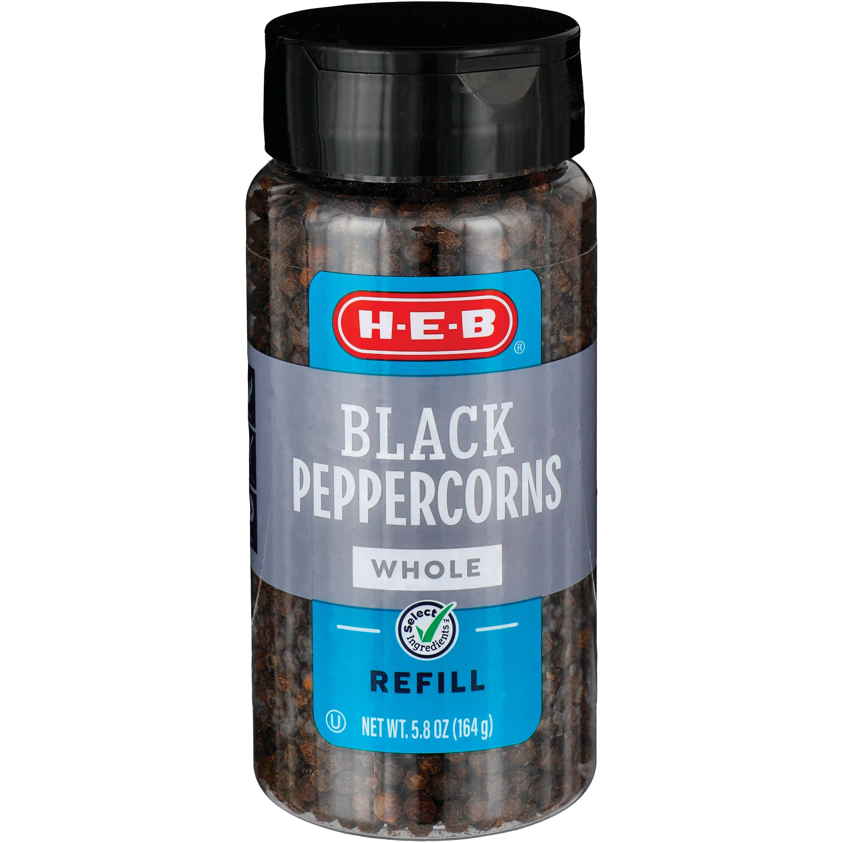 H-E-B Black Pepper Grinder - Shop Herbs & Spices at H-E-B