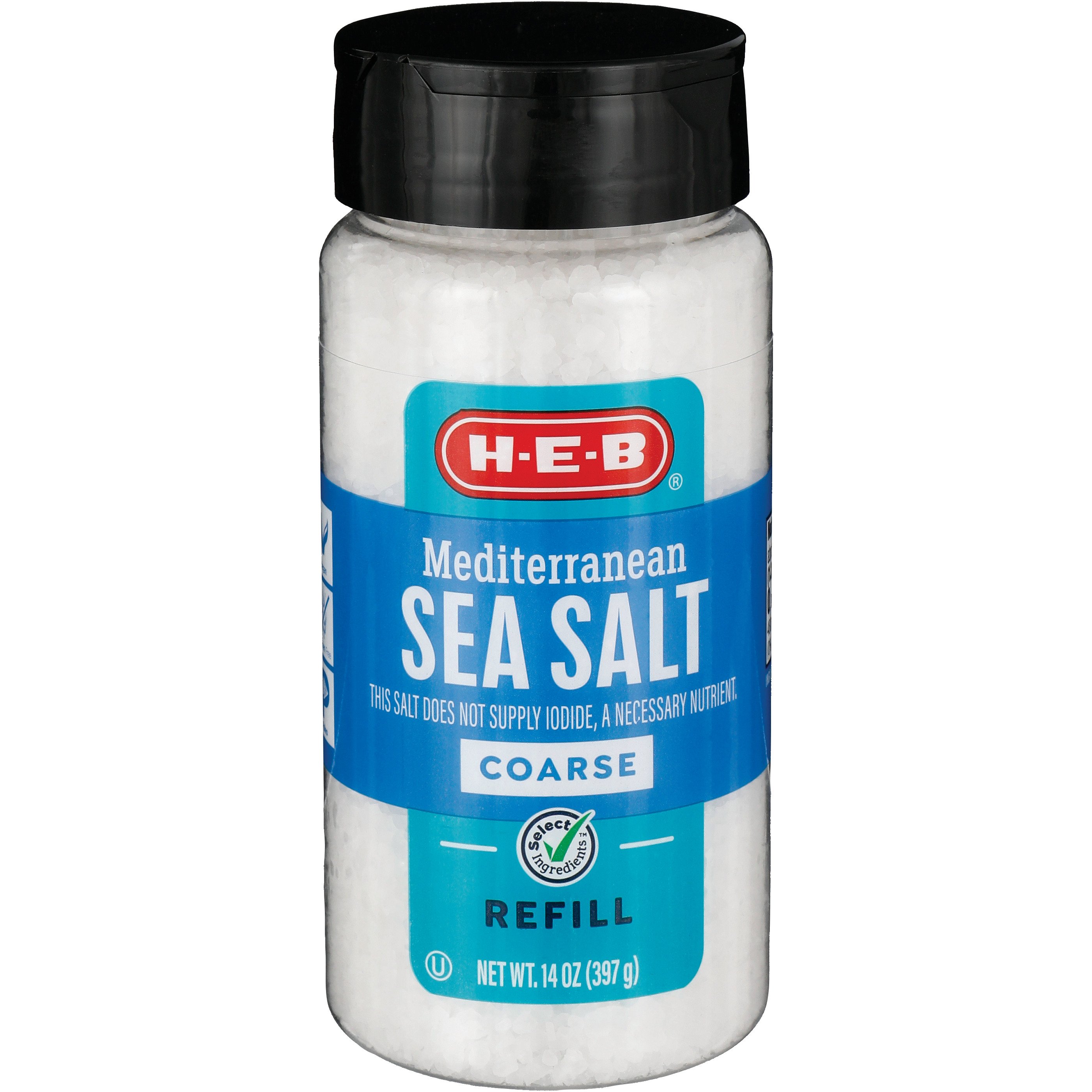 Morton Extra Coarse Sea Salt Grinder Refill 9 oz.