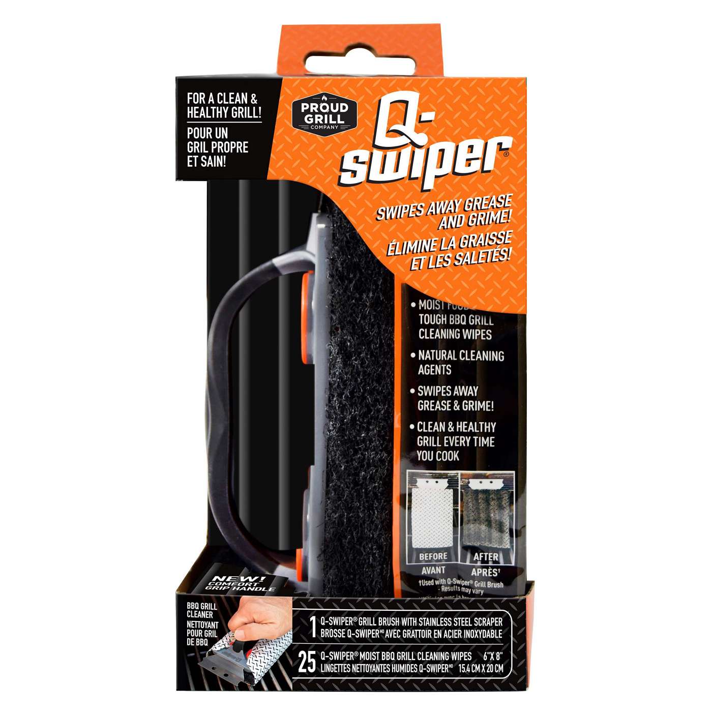 Q-SWIPER GRILL CLEANER KIT - Proud Grill Company