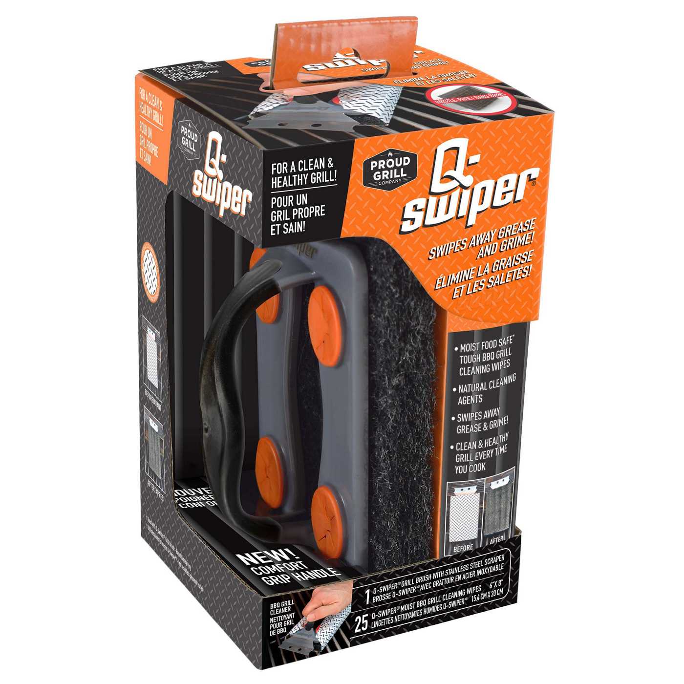 Proud Grill Q-Swiper BBQ Grill Cleaner Set - Shop Grill