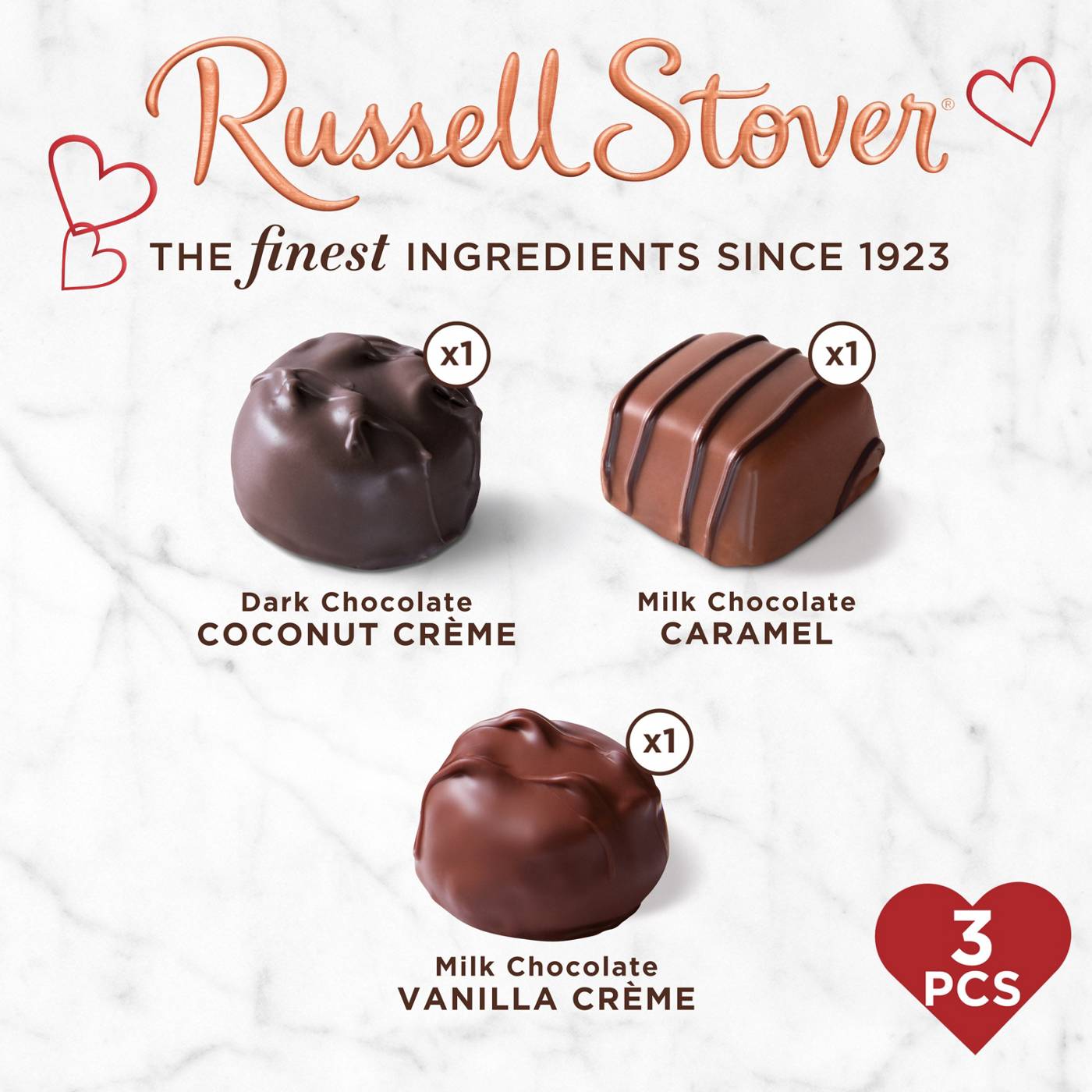 Russell Stover Coco the Love Pup Valentine's Plush & Assorted Chocolates; image 5 of 5