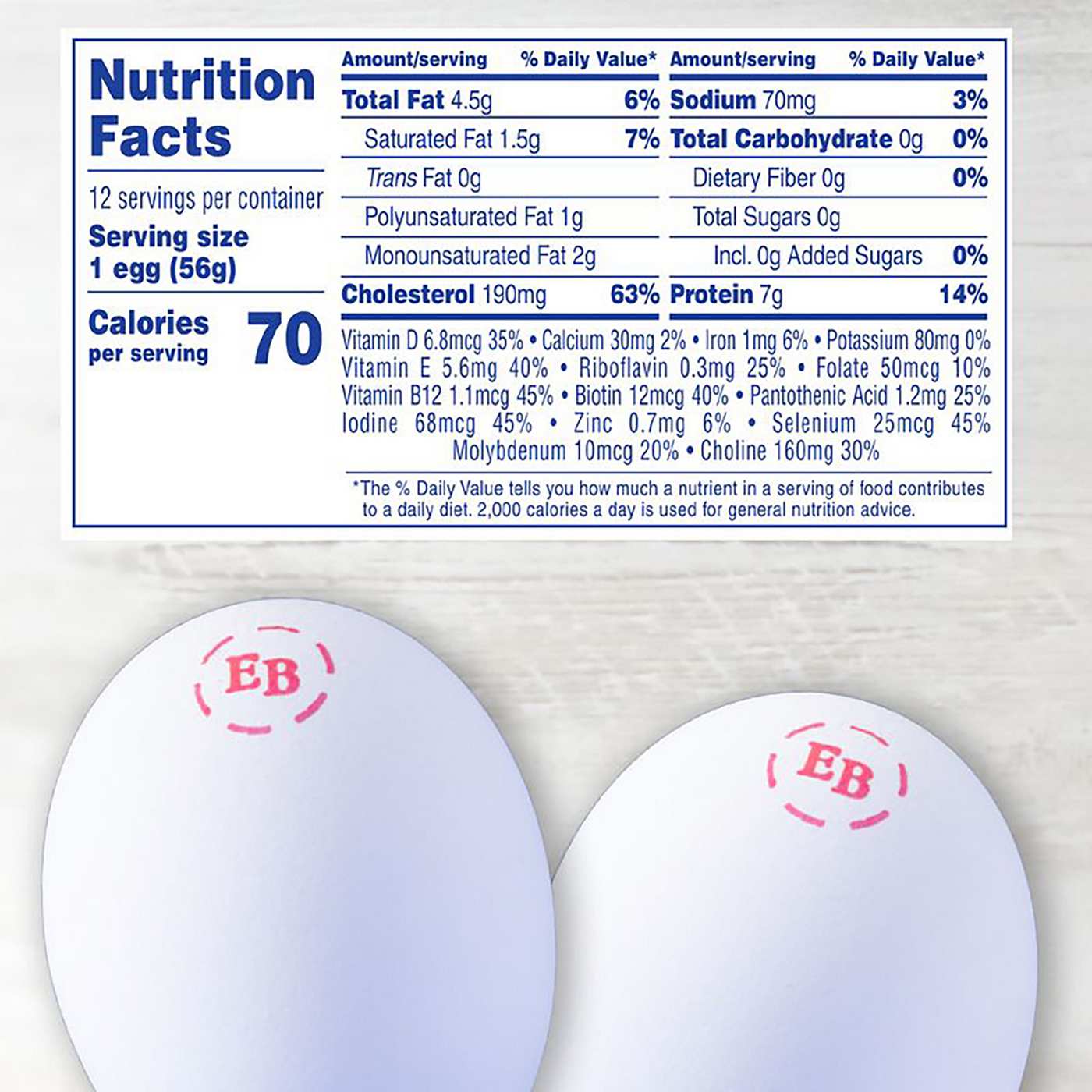 Eggland's Best Grade A Cage Free Extra Large White Eggs; image 4 of 10