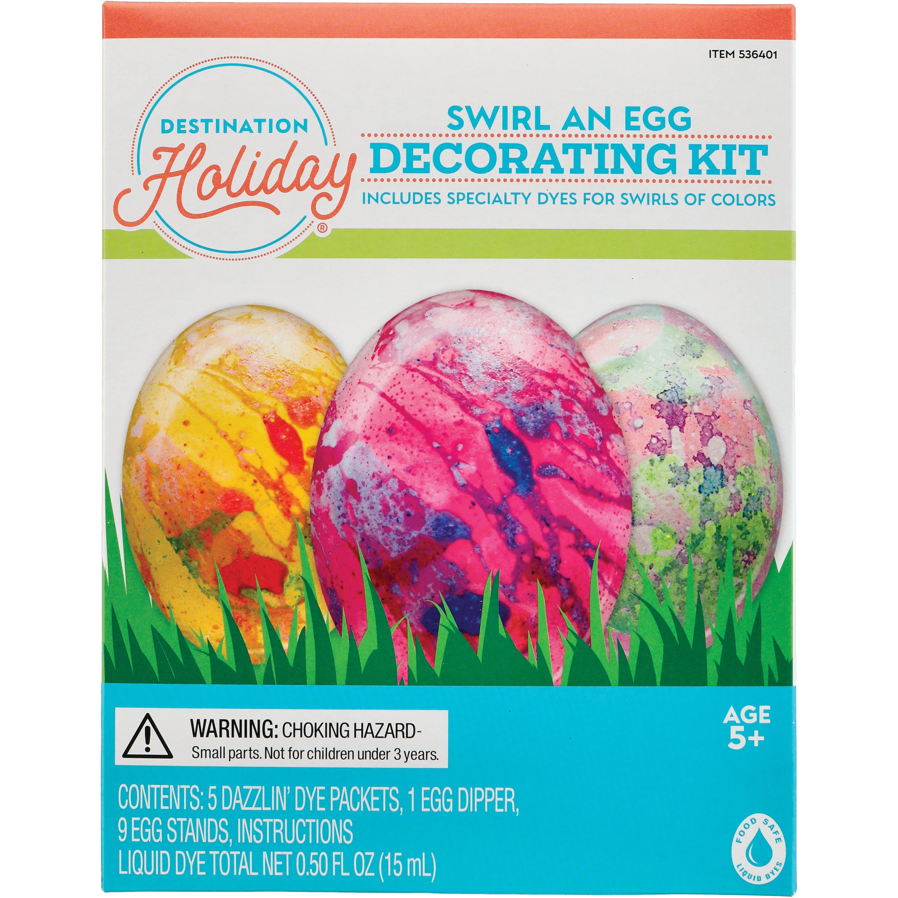 Destination Holiday Swirl An Egg Easter Decorating Kit Shop Kits at HEB
