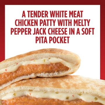 Sandwich Bros. Spicy Chicken Melts Frozen Pita Sandwiches, 6 ct