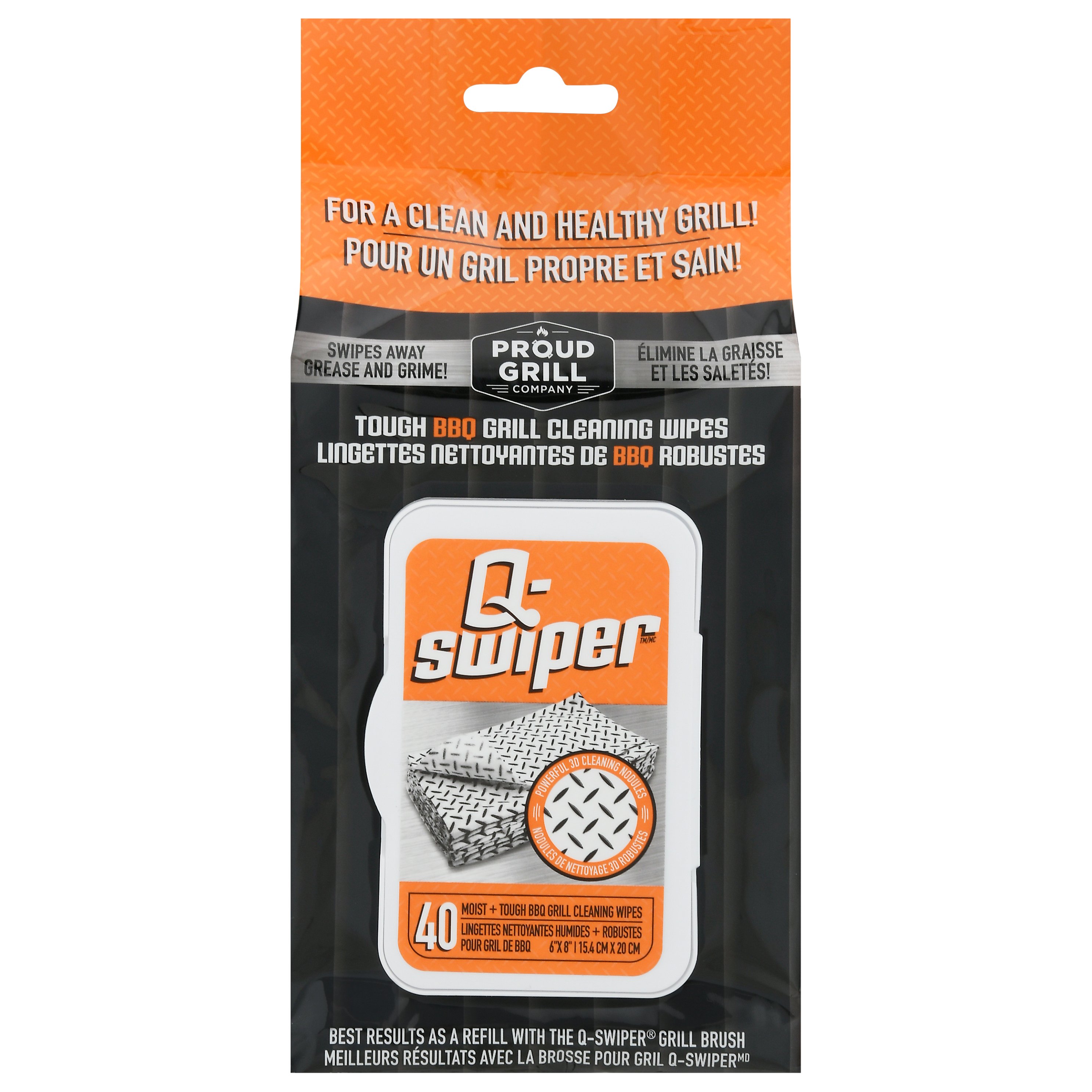 Char-Broil Stainless Steel Grill Cleaning Wipes - Shop Grill