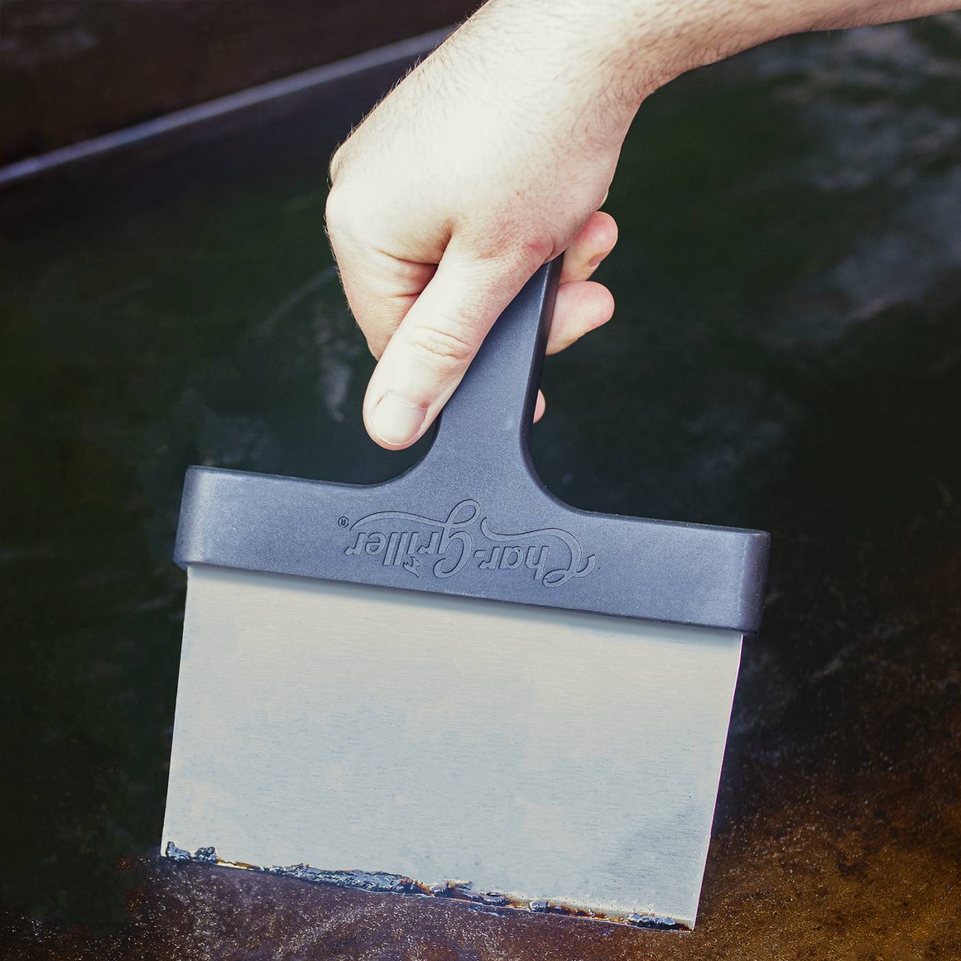 CharGriller Flat Iron Griddle Scraper Shop Cookware & Utensils at HEB