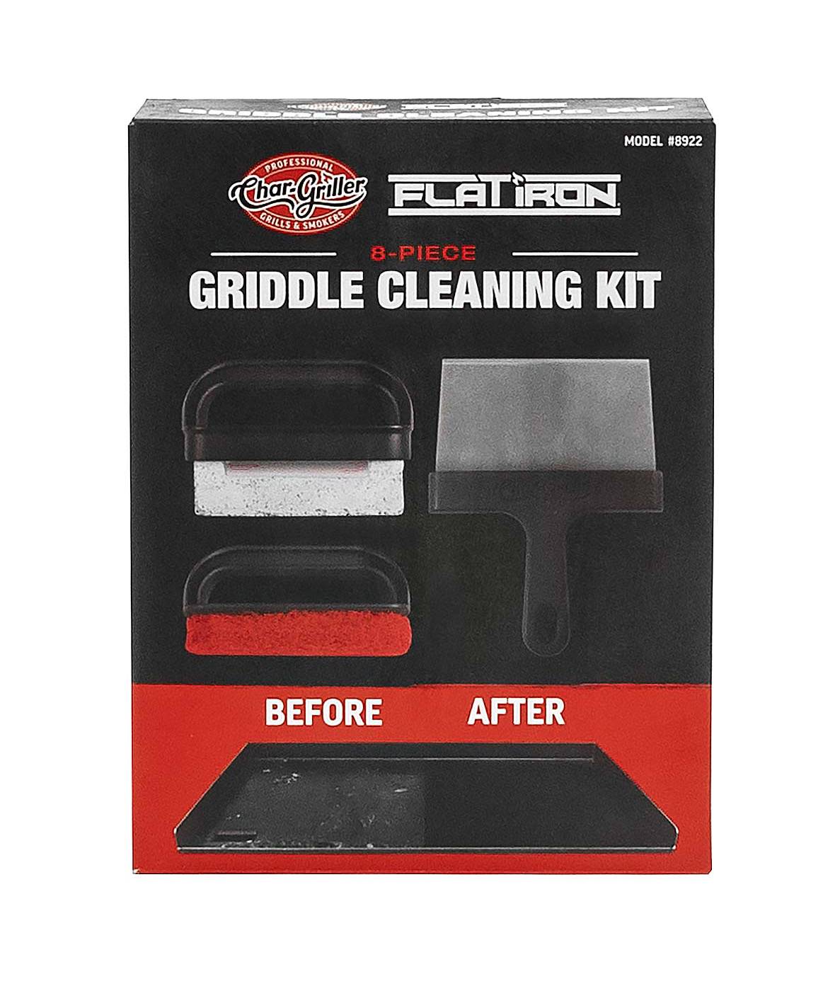 CharGriller Flat Iron Griddle Cleaning Kit Shop Grill Accessories at HEB