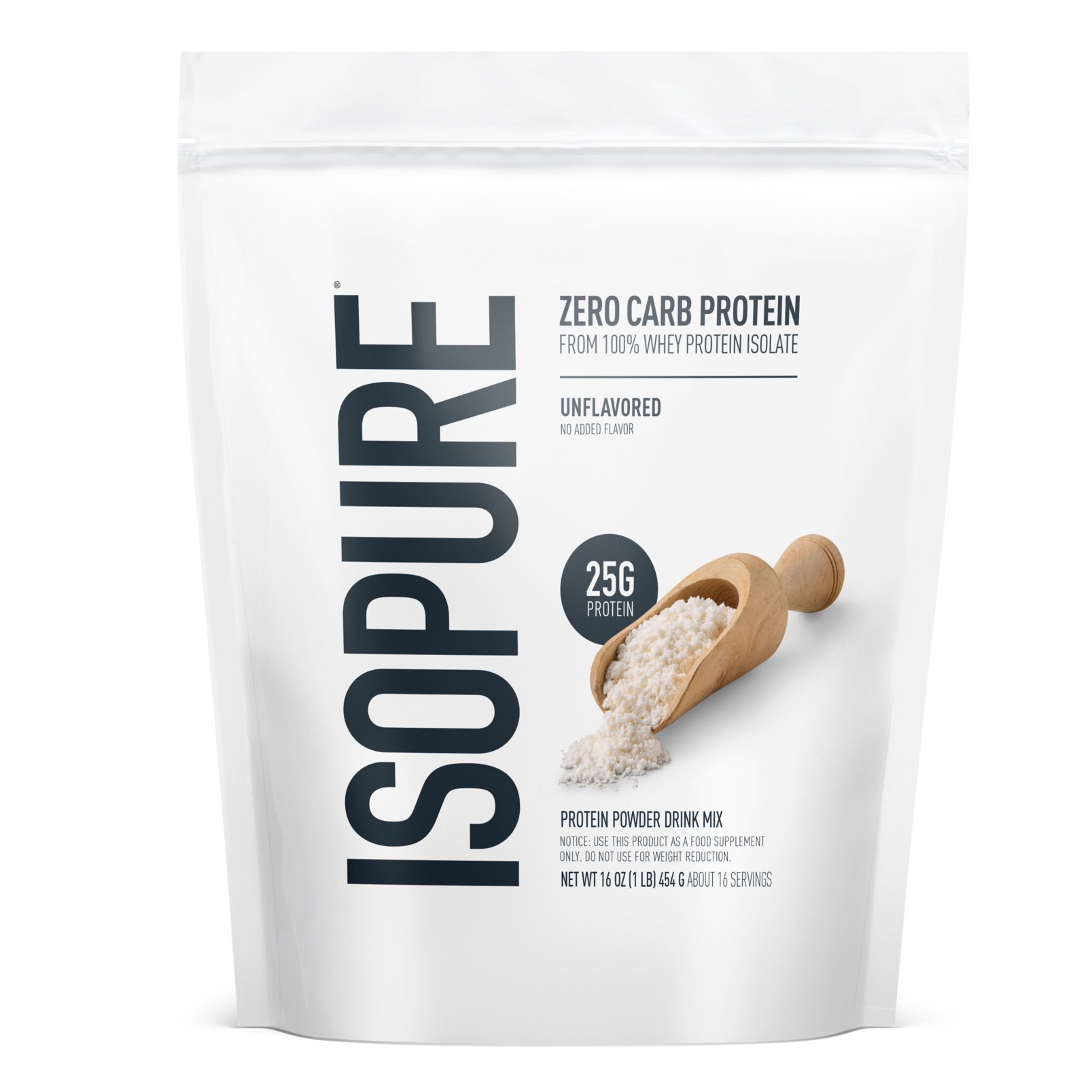 Isopure Zero Carb Protein Powder Unflavored Shop Diet & fitness at HEB