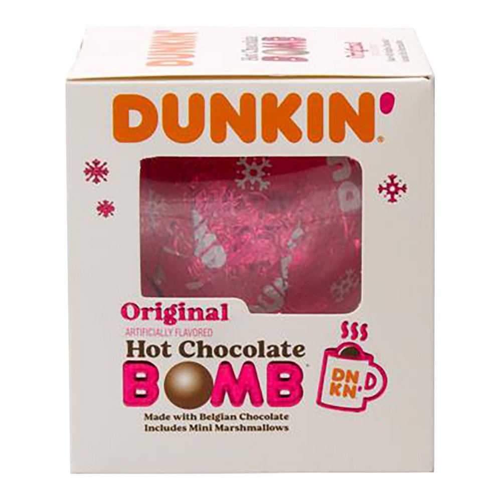 Frankford Dunkin' Original Hot Chocolate Melting Bomb With Mini ...