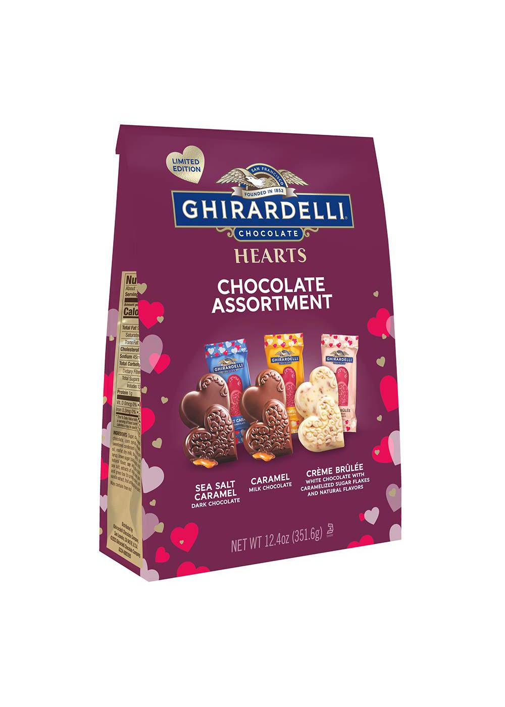 Ghirardelli Chocolate Assortment Hearts Valentine's Candy; image 3 of 3