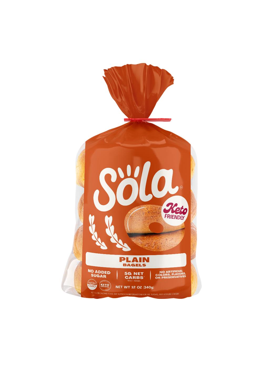 Sola Plain Bagels; image 1 of 3