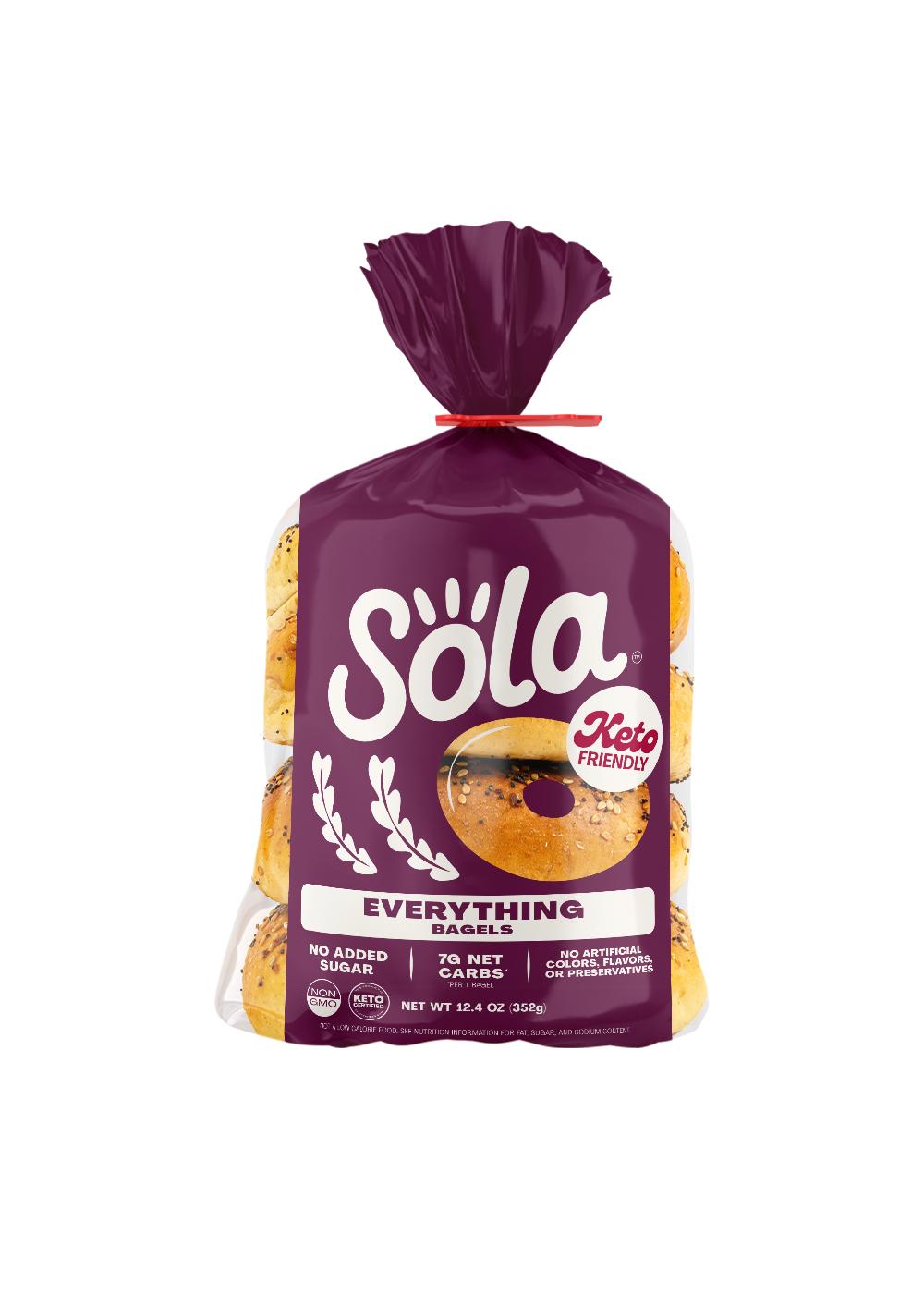 Sola Everything Bagels; image 1 of 3