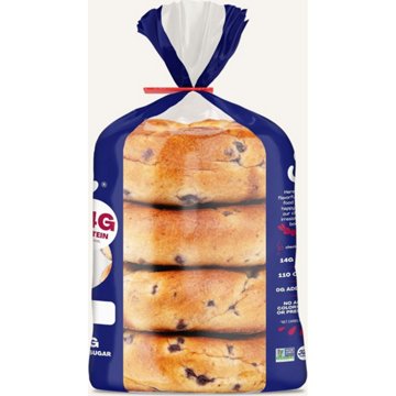 Sola 14g Protein Blu-berry Bagels, 12 oz