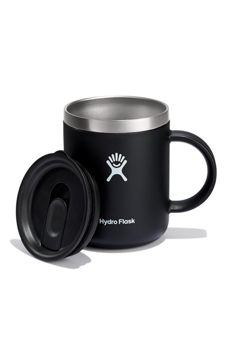 Hydro Flask 12 oz Coffee Mug with Press-in Lid - Black; image 2 of 3