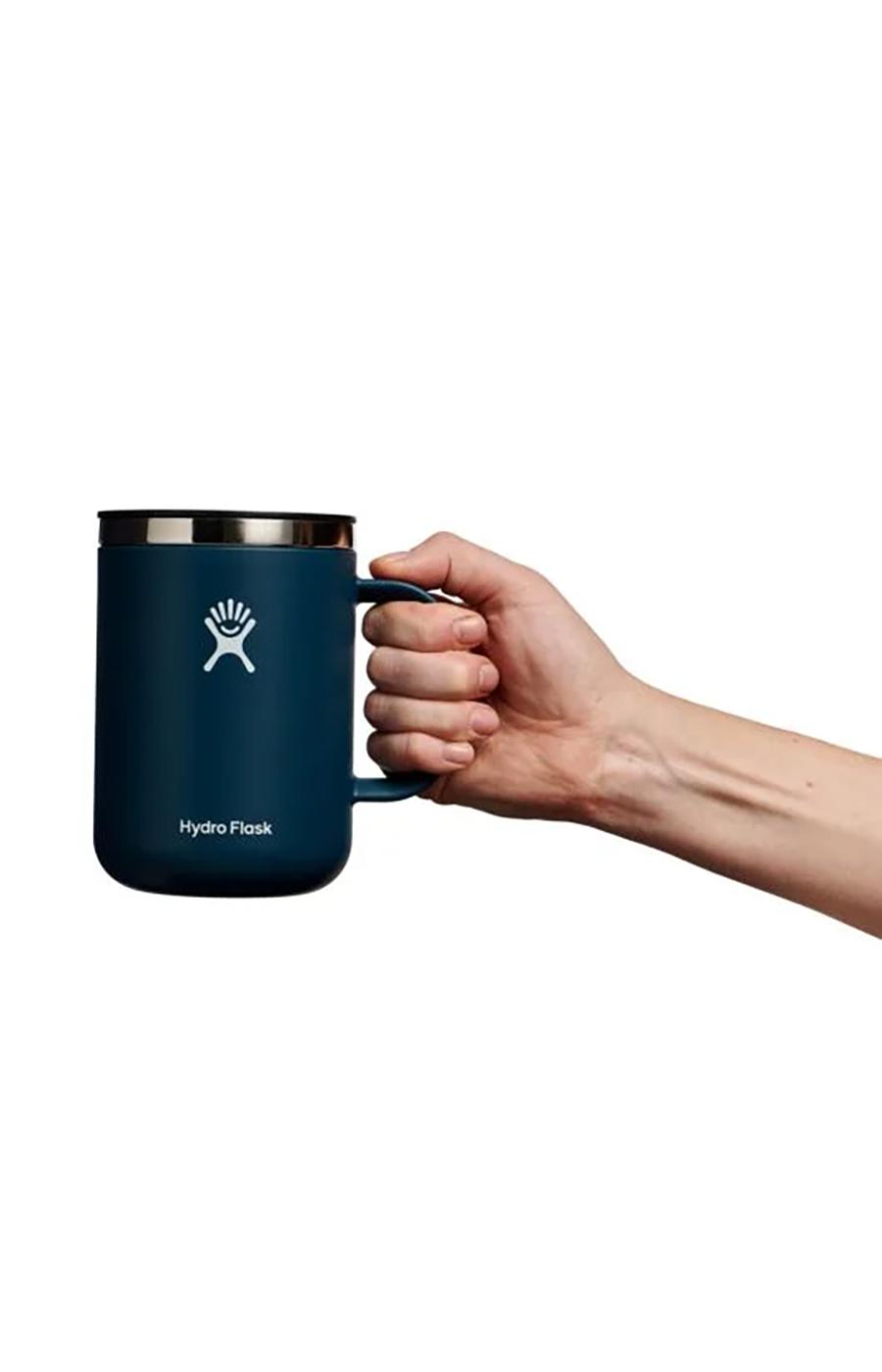 Hydro Flask 24 oz Coffee Mug with Press-in Lid - Indigo; image 2 of 3