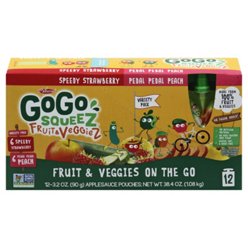 GoGo squeeZ Applesauce Pouches, Gimme Five, 4 ct | Central Market