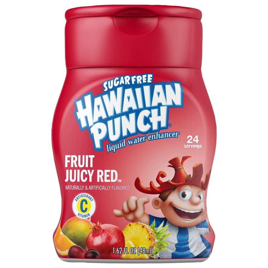Hawaiian Punch Sugar Free Liquid Water Enhancer - Fruit Juicy Red, 1.62 oz