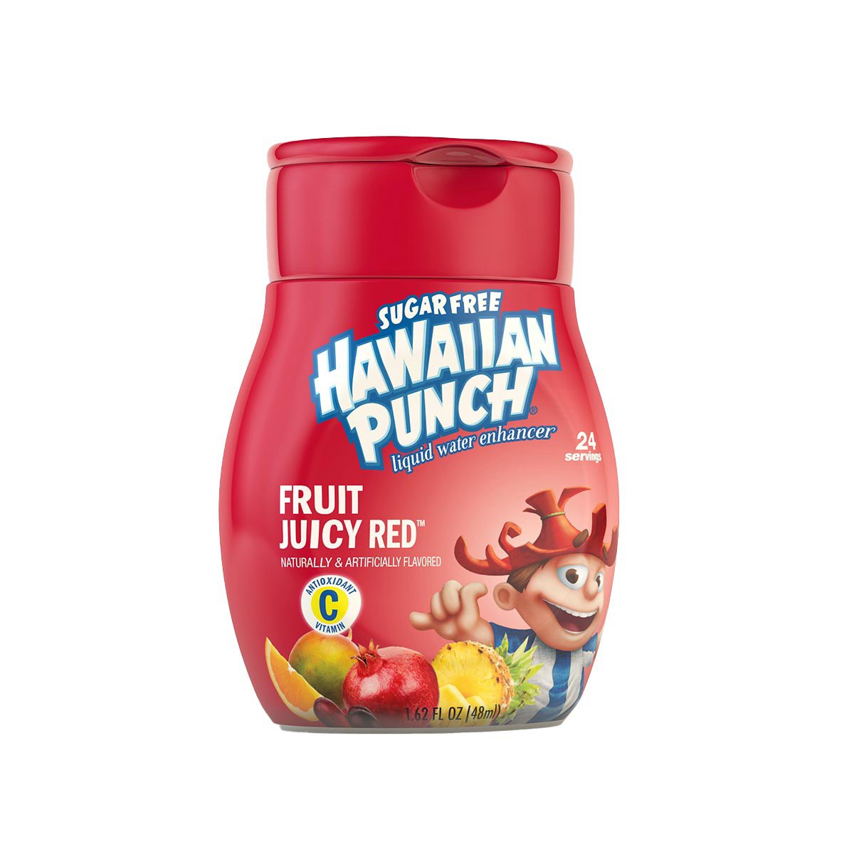 Hawaiian Punch, Fruit Juicy Red, Liquid Water Enhancer New, Better Taste! (4 Bottles, Makes 96 Flavored Water Drinks) Sugar Free, Zero Calorie