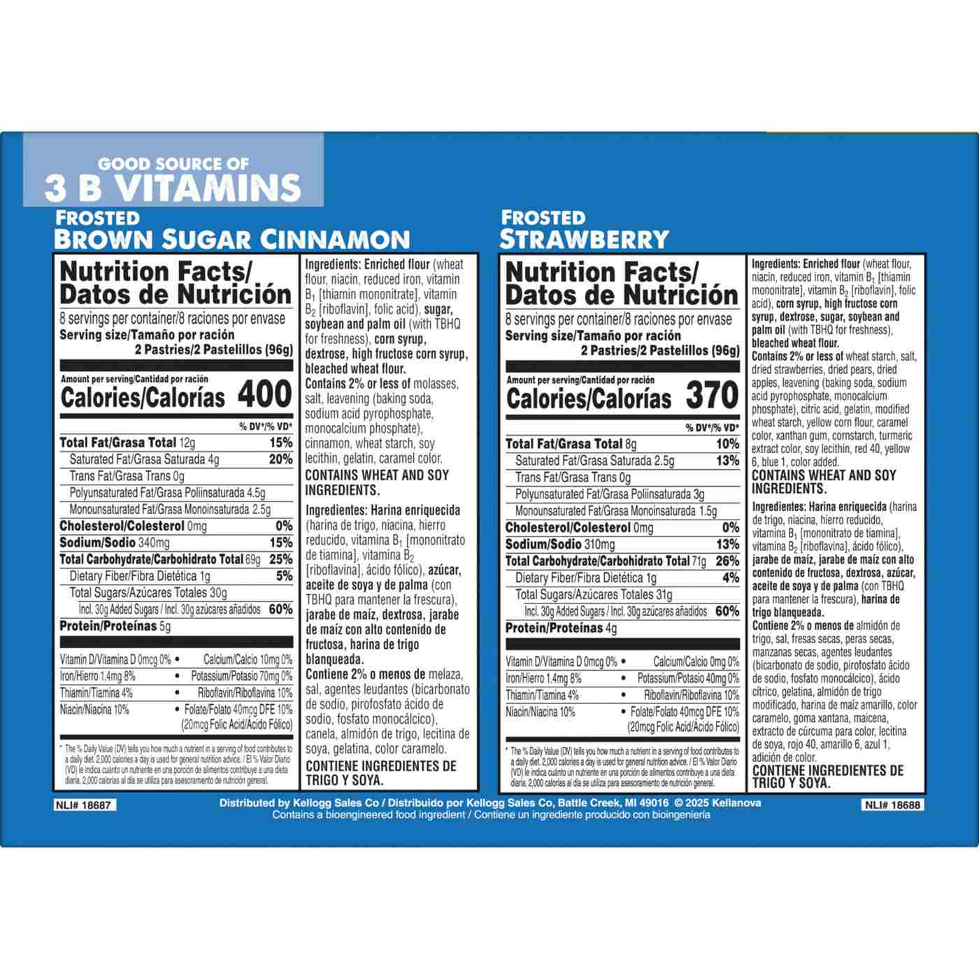 Pop-Tarts Variety Pack Toaster Pastries, 54.1 oz; image 2 of 9