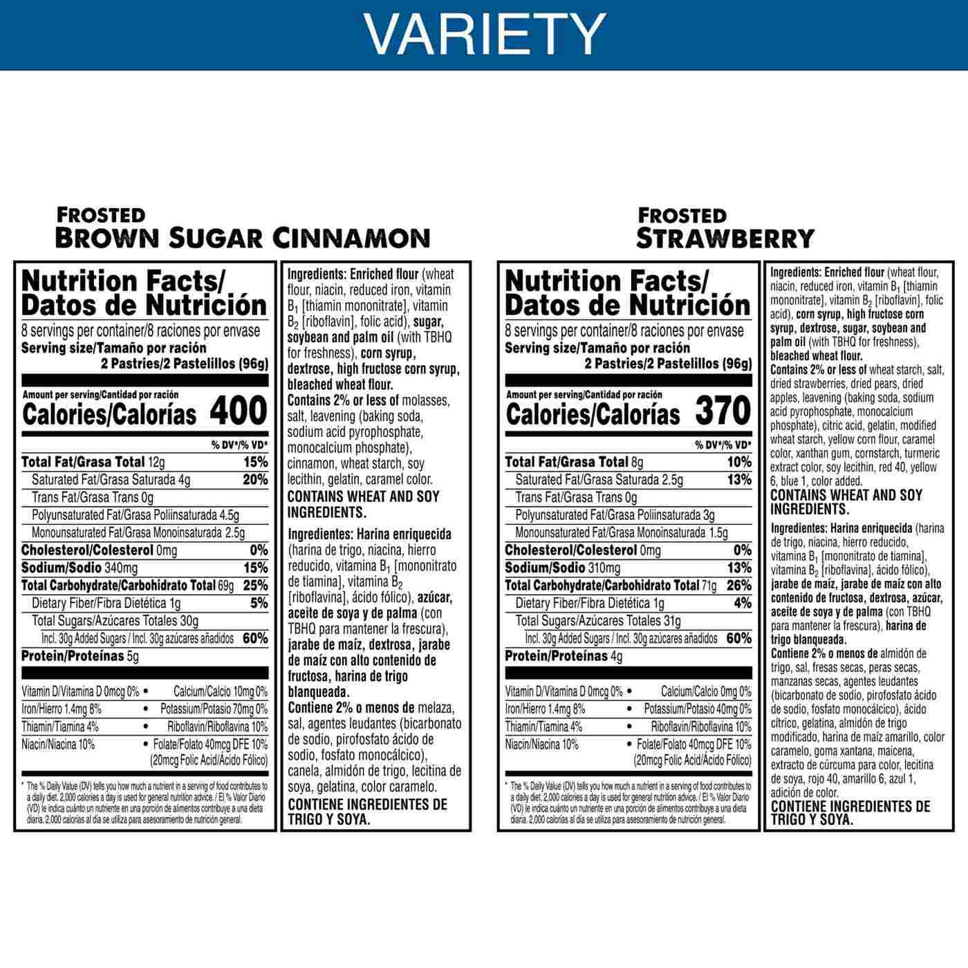 Pop-Tarts Variety Pack Toaster Pastries, 54.1 oz; image 7 of 9