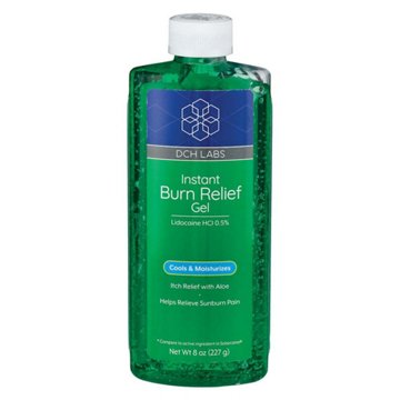 DCH Labs Instant Burn Relief Gel, 8 oz