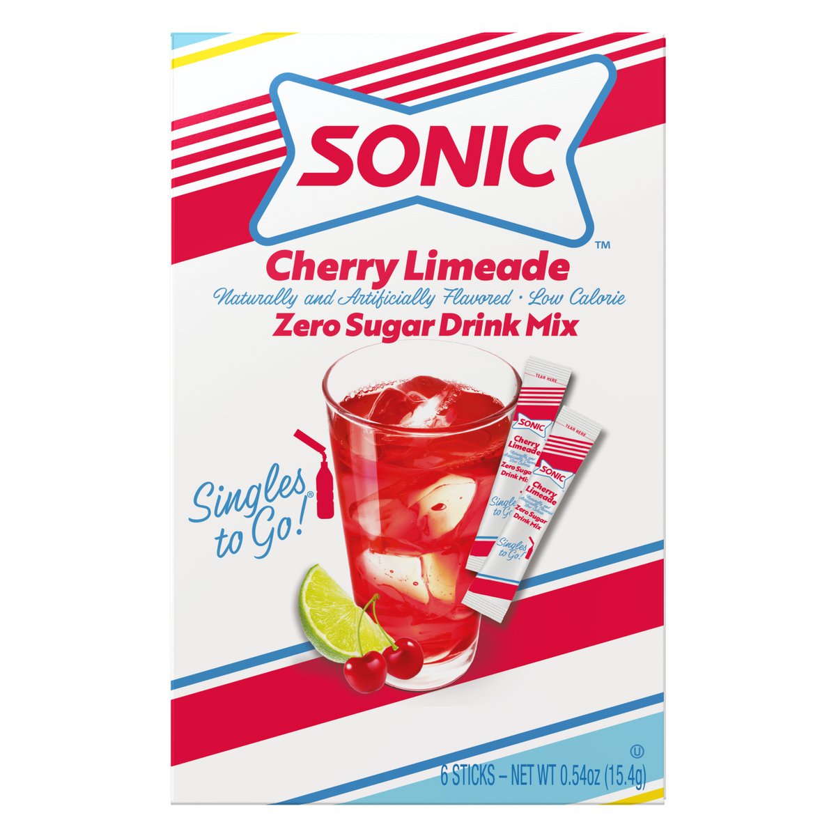 Sonic Cherry Limeade Zero Sugar Drink Mix - Shop Mixes & Flavor