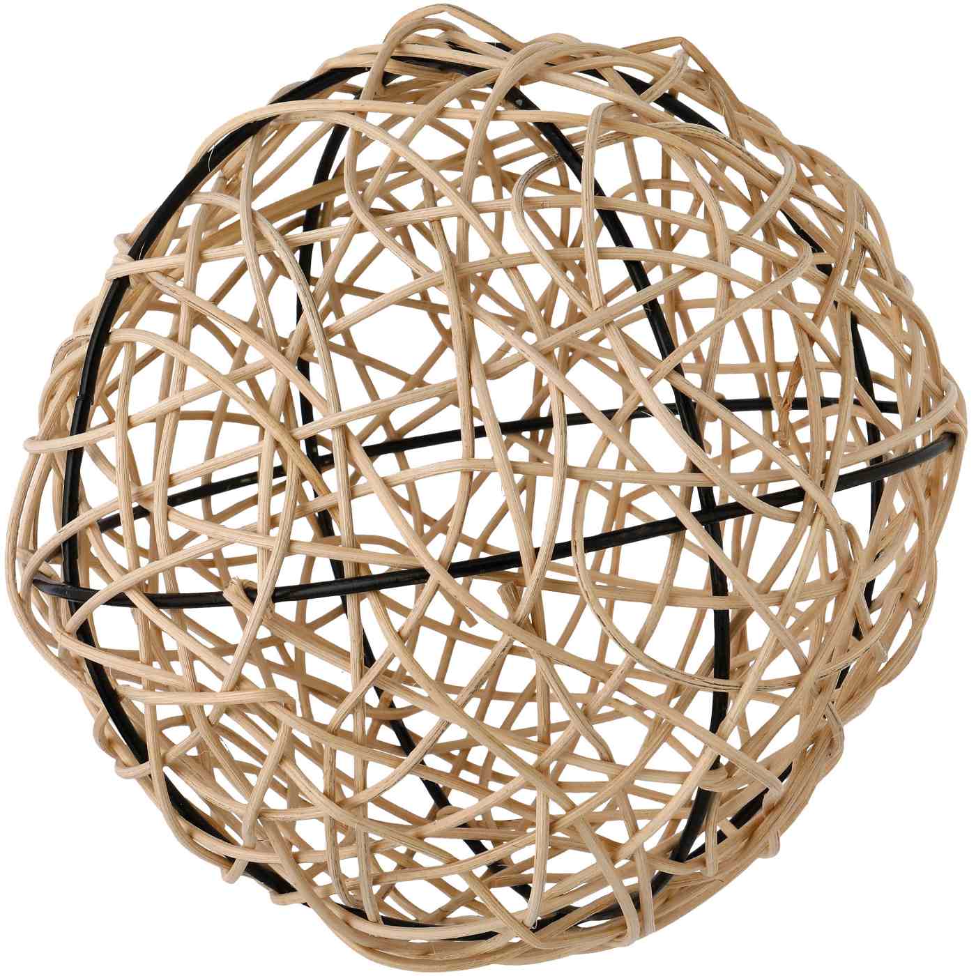 Haven + Key Decorative Rattan Sphere - Open Weave; image 1 of 2