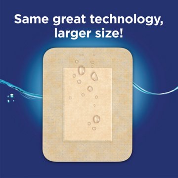 Band-Aid Water Block Flex Adhesive Pads - Large, 6 ct