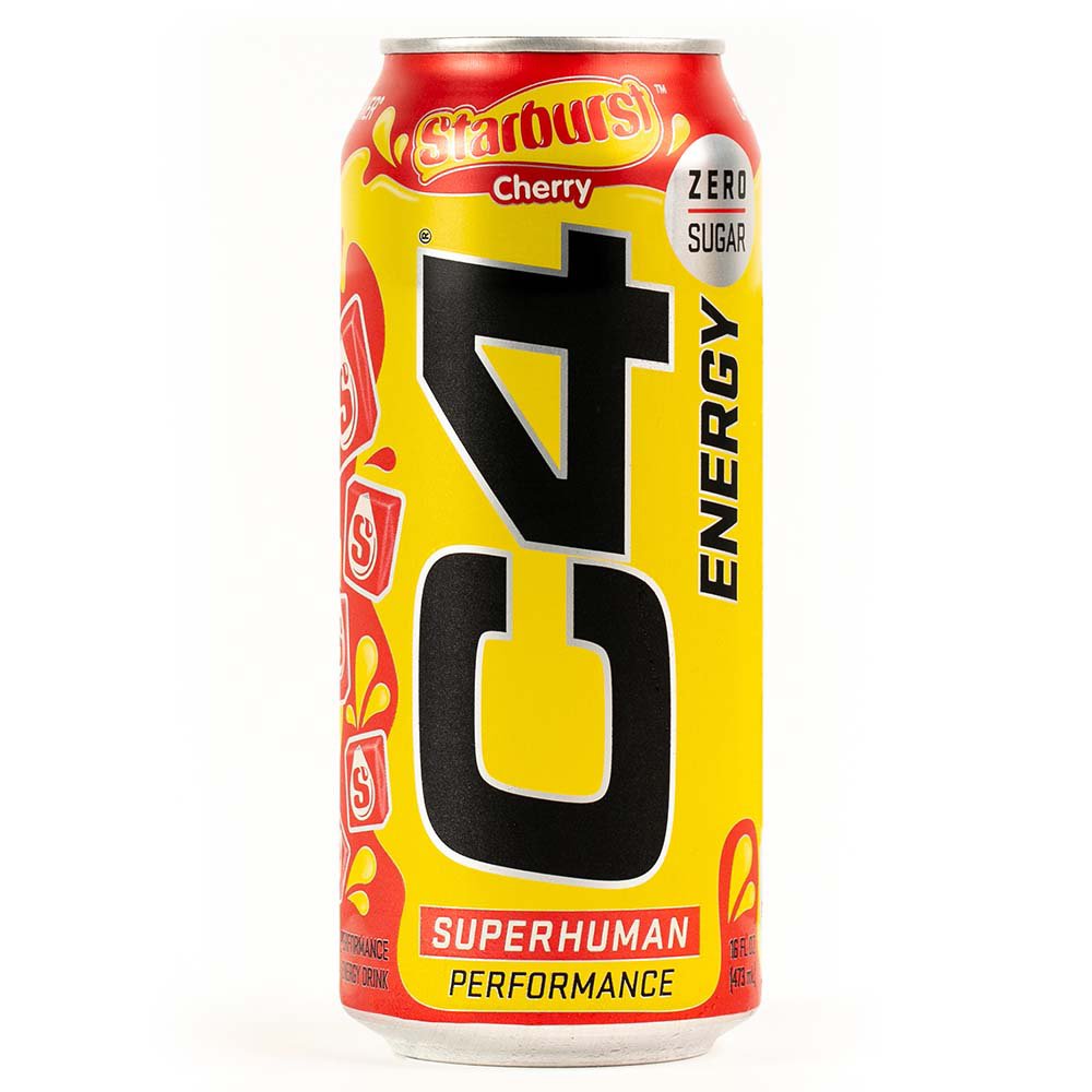 Cellucor C4 Zero Sugar Energy Drink Cherry Starburst Shop Sports