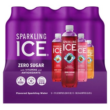Sparkling Ice Zero Sugar Flavored Sparkling Water Variety Pack 12 pk Bottles
